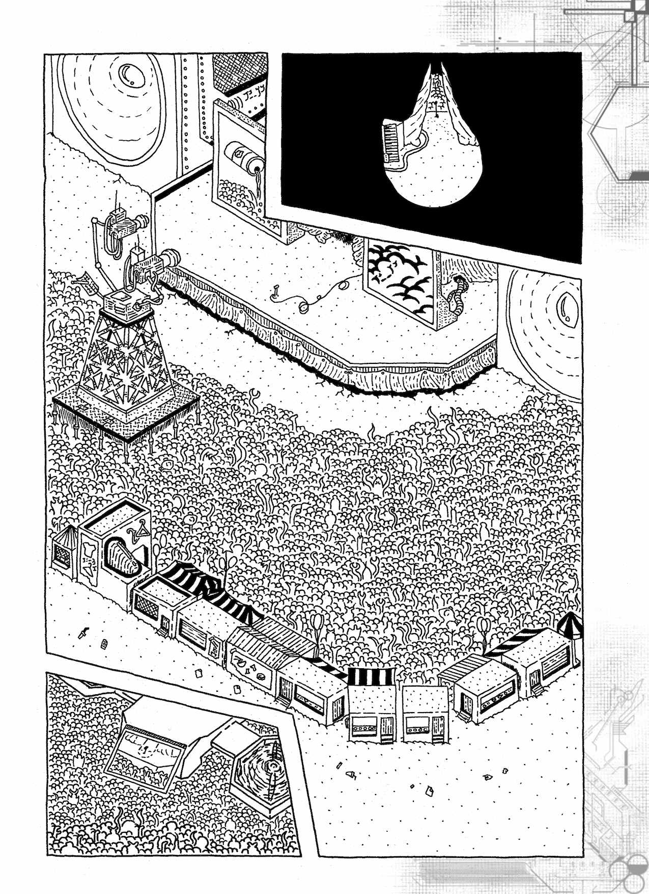 Rock Stage Planet - Concert venue world for WeirdspaceRPG